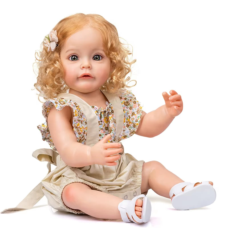 Load image into Gallery viewer,  Body Silicone Reborn Princess Toddler Girl Dolls