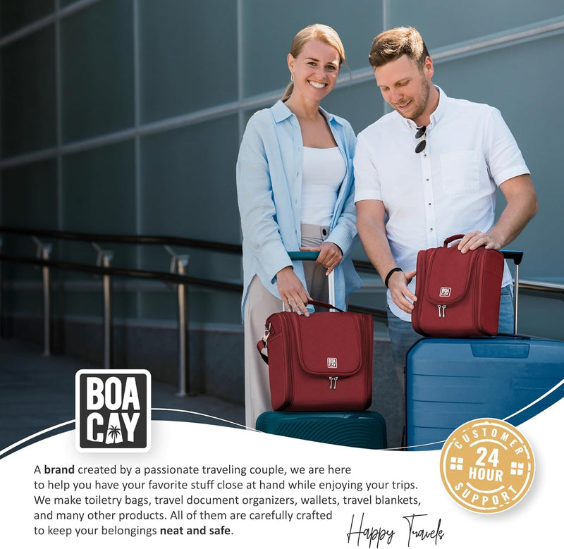 Load image into Gallery viewer, Extra Large Hanging Travel Toiletry Bag for Women & Men