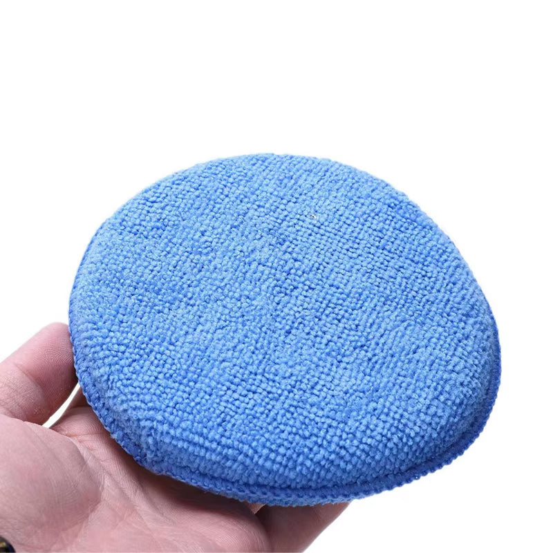Load image into Gallery viewer, 9 X Microfibre Foam Sponge Polish Wax Applicator Pads Car Home Cleaning