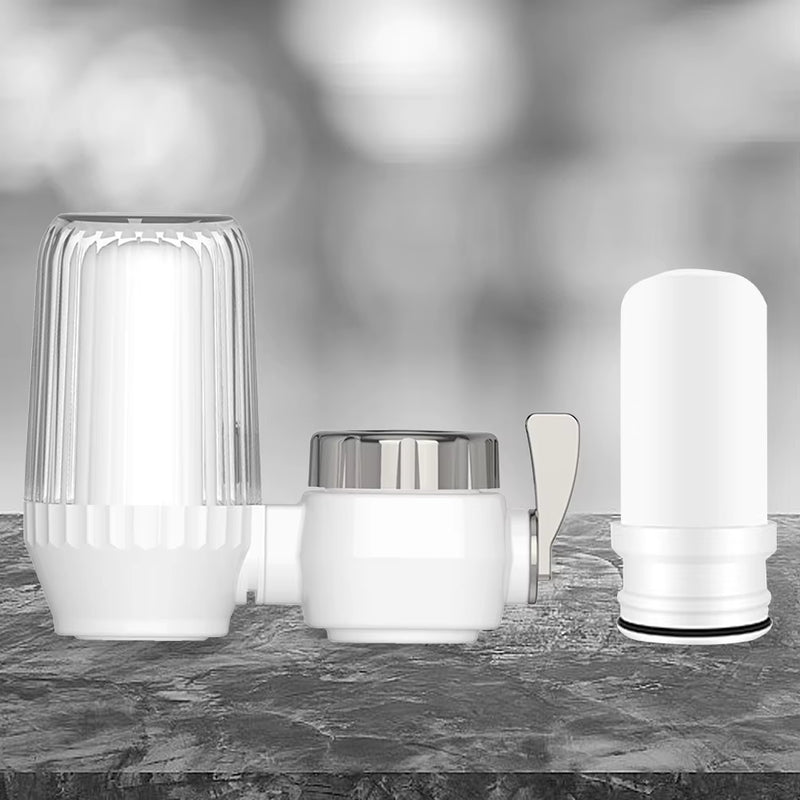 Load image into Gallery viewer, Tap Water Purifier Washable Clean Kitchen Faucet Rust Bacteria Removal Ceramic Percolator Clean Kitchen Tap for Kitchen Bathroom