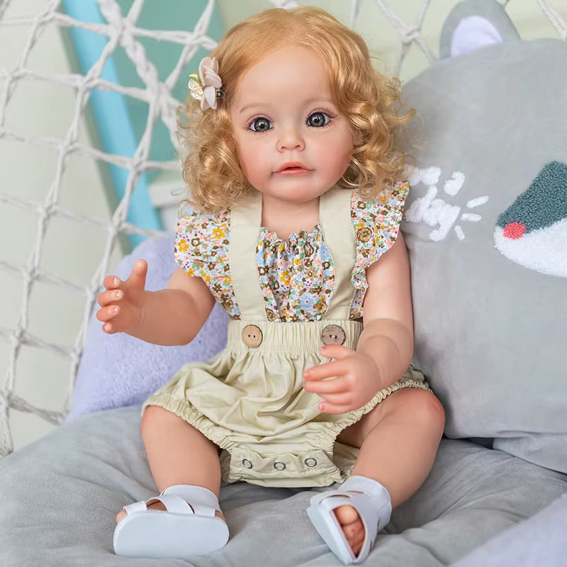 Load image into Gallery viewer,  Body Silicone Reborn Princess Toddler Girl Dolls