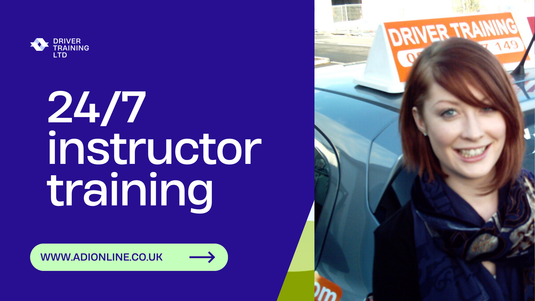 24/7 ADI Part 3 Driving Instructor  1 to 1 Training 10 hours training online