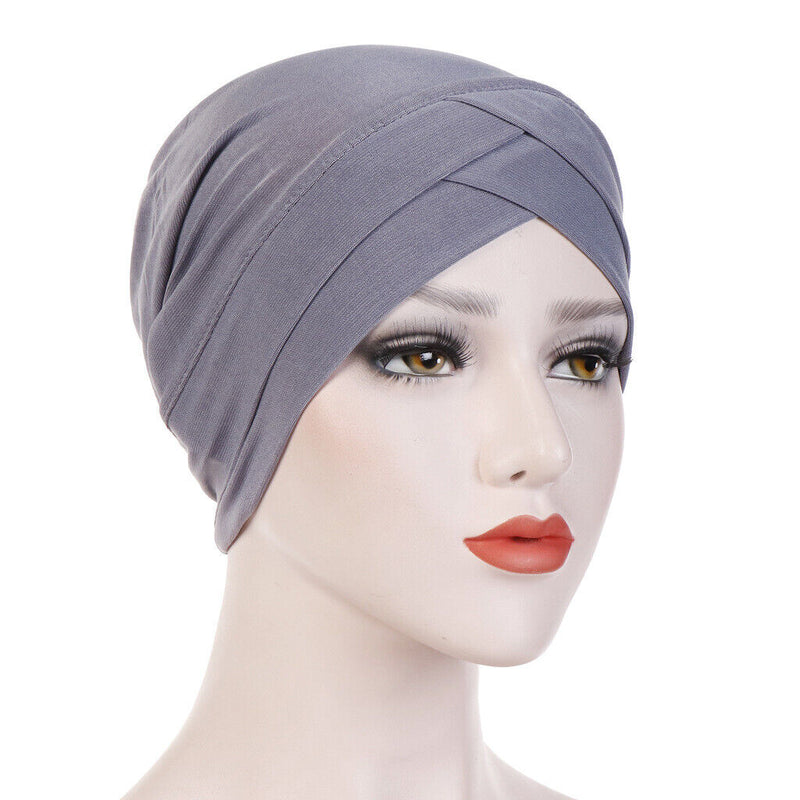 Load image into Gallery viewer, Women Turban Chemo Headwear Cancer Hats Headwrap Stretchy Cap Beanies Sleep Caps