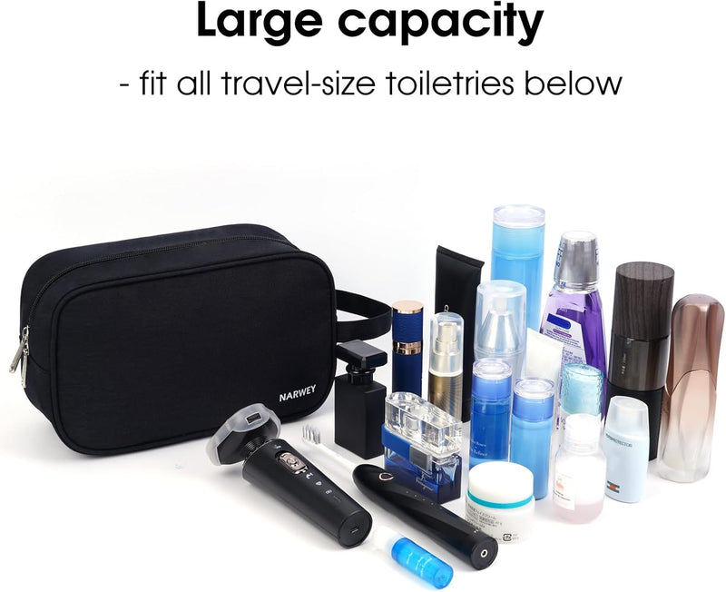 Load image into Gallery viewer, Travel Toiletry Wash Bag for Men and Women Traveling Dopp Kit