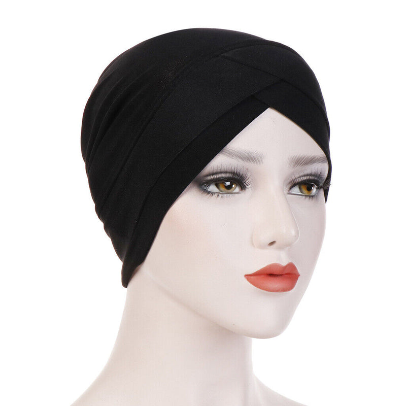 Load image into Gallery viewer, Women Turban Chemo Headwear Cancer Hats Headwrap Stretchy Cap Beanies Sleep Caps