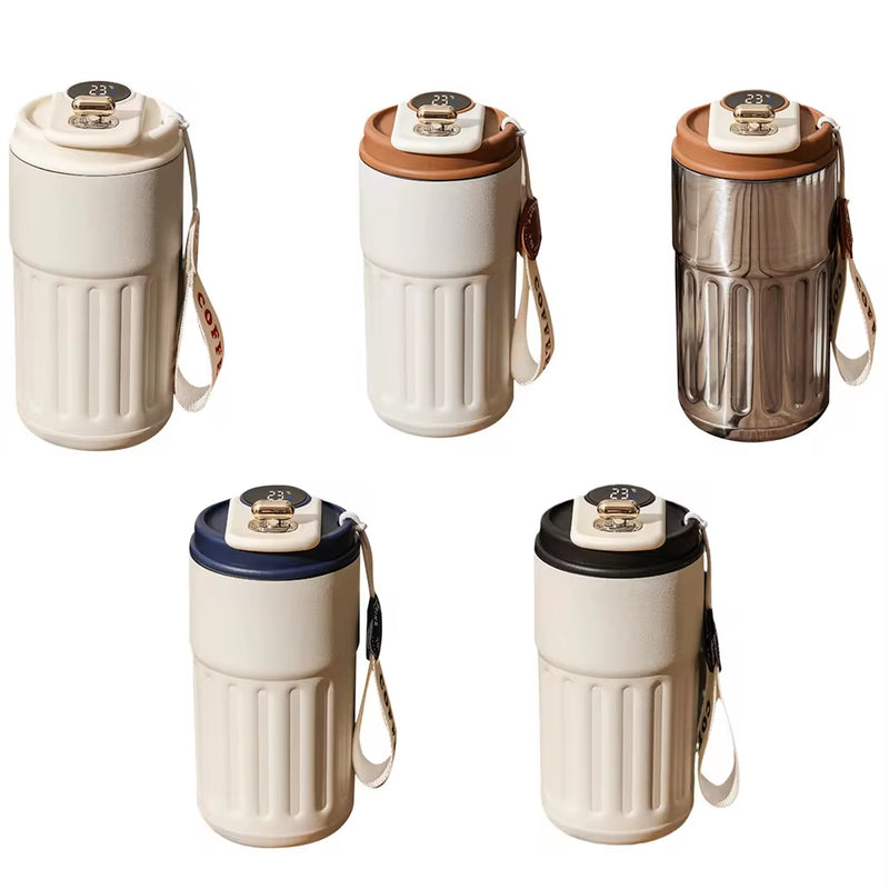 Load image into Gallery viewer, Smart Thermos Bottle LED Temperature Display Coffee Cup 316 Stainless Steel Tumbler Mug Portable Vacuum Flasks Thermoses