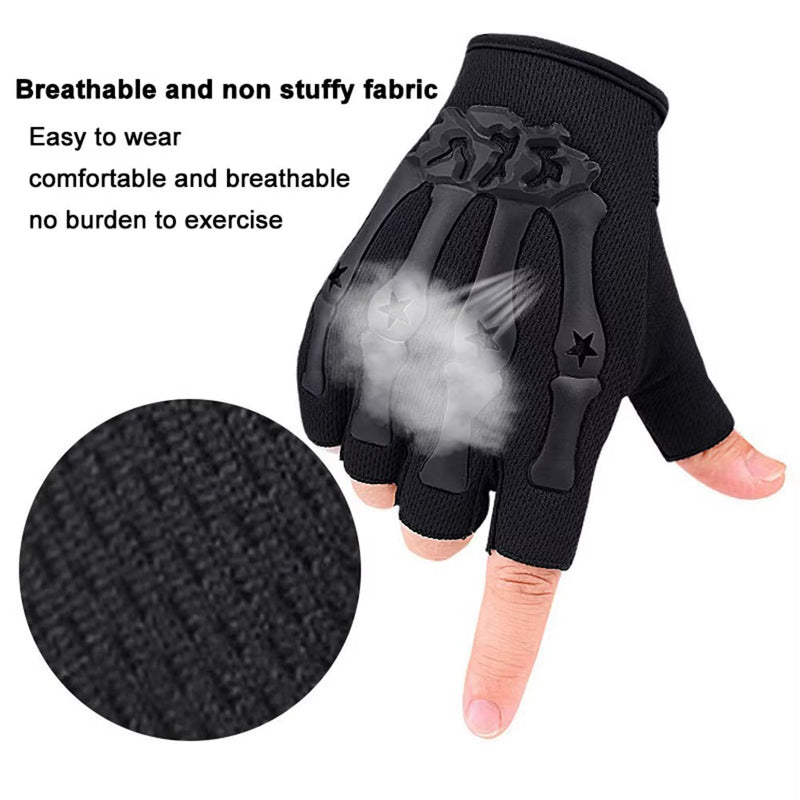 Load image into Gallery viewer, Tactical Riding Fingerless Gloves Non-Slip Half Finger Gloves for Motorcycle Cycling