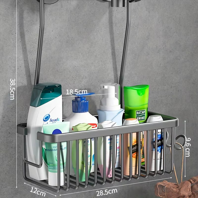 Load image into Gallery viewer, Hanging Shower Caddy Bathroom Storage Rack Bathroom Storage Basket