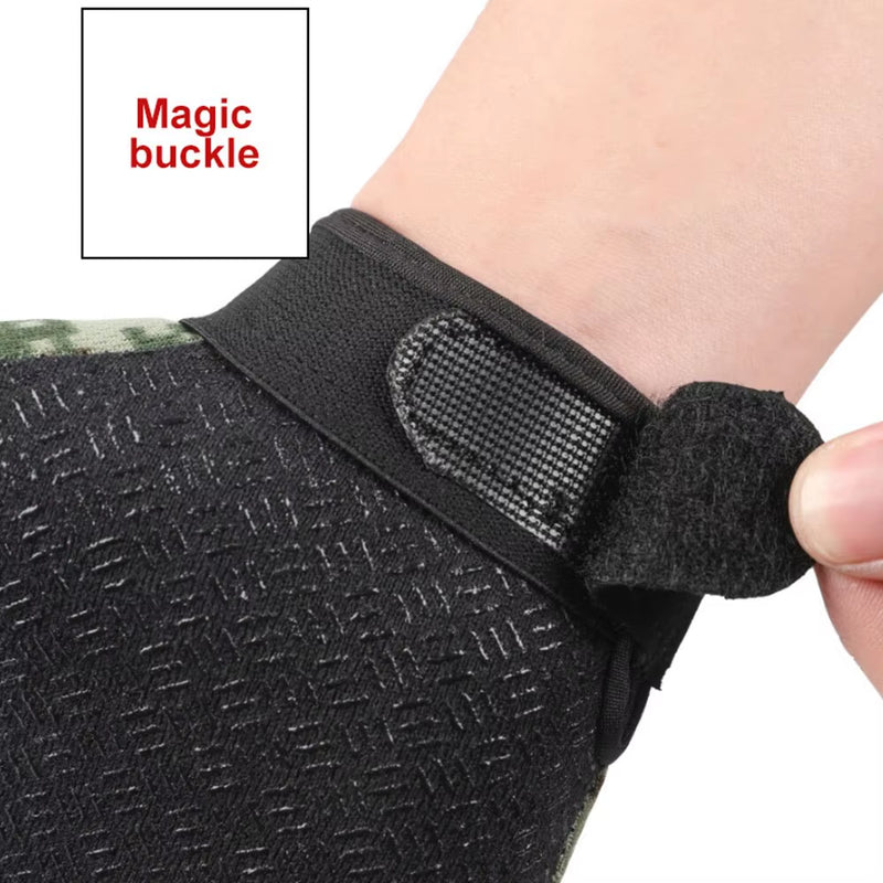 Load image into Gallery viewer, Tactical Riding Fingerless Gloves Non-Slip Half Finger Gloves for Motorcycle Cycling