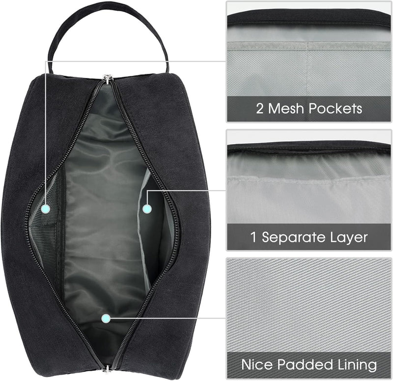 Load image into Gallery viewer, Travel Toiletry Wash Bag for Men and Women Traveling Dopp Kit