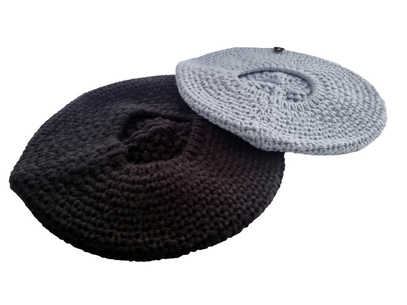 Load image into Gallery viewer, Ladies Knitted Beret Hat Autumn Fashion French Warm Hats Cute Ladies Winter