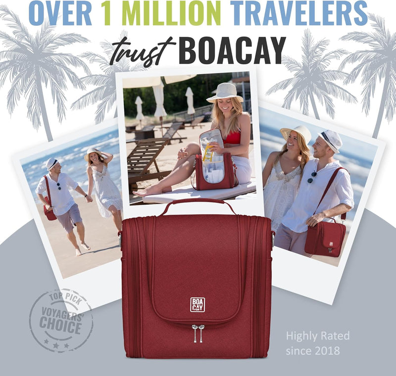 Load image into Gallery viewer, Extra Large Hanging Travel Toiletry Bag for Women & Men