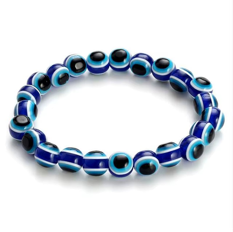 Load image into Gallery viewer, Fatima Hamsa Hand Bracelet Blue Evil Eye Charms Bracelets & Bangles