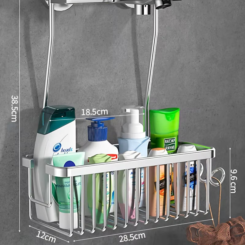 Load image into Gallery viewer, Hanging Shower Caddy Bathroom Storage Rack Bathroom Storage Basket