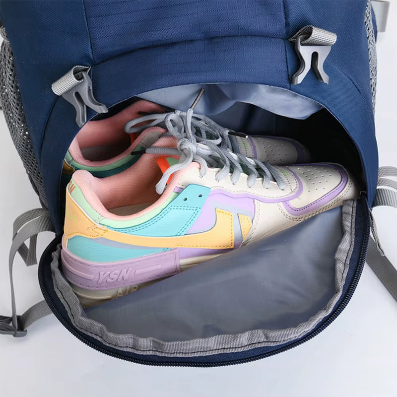 Load image into Gallery viewer, Men'S 60L Large Hiking Mountaineering Backpack Climbing Hiking