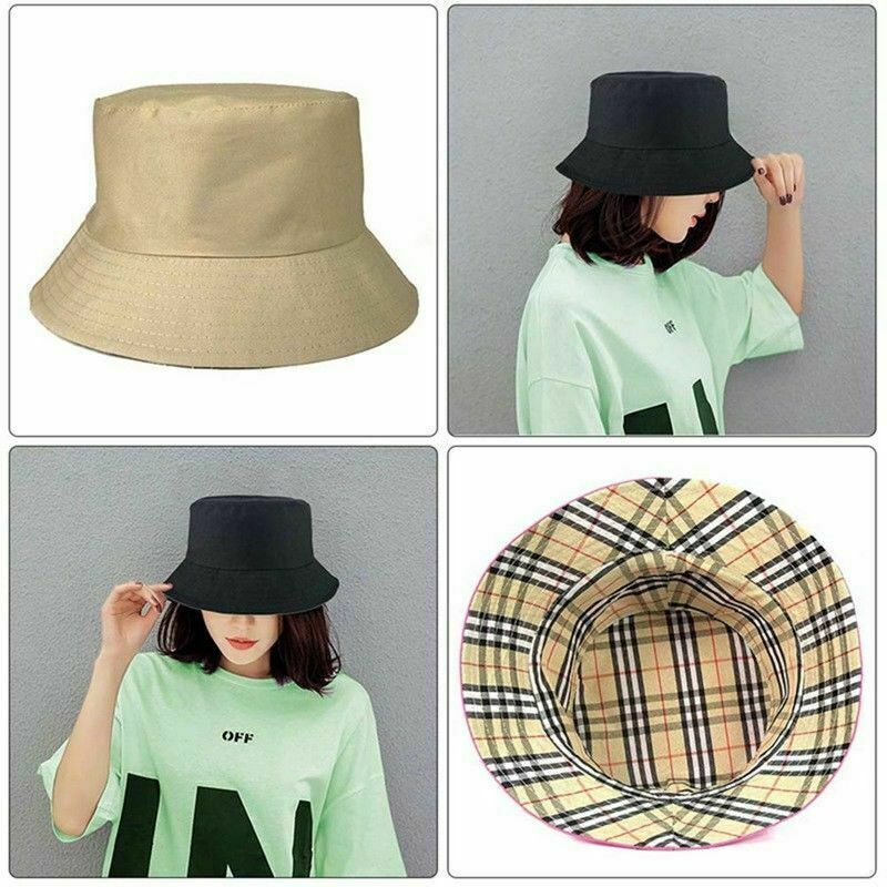 Load image into Gallery viewer, Bucket Hat for Women Men, Reversible Packable Summer Sun Hats Beach Fishing Caps