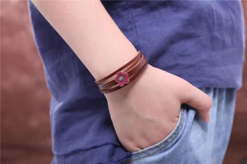 Load image into Gallery viewer, Leather Bracelets for Women Men Jewelry Handmade Wing Charm Pulseira Masculina Pulseira Feminina Bileklik Bracelet Men Femme New