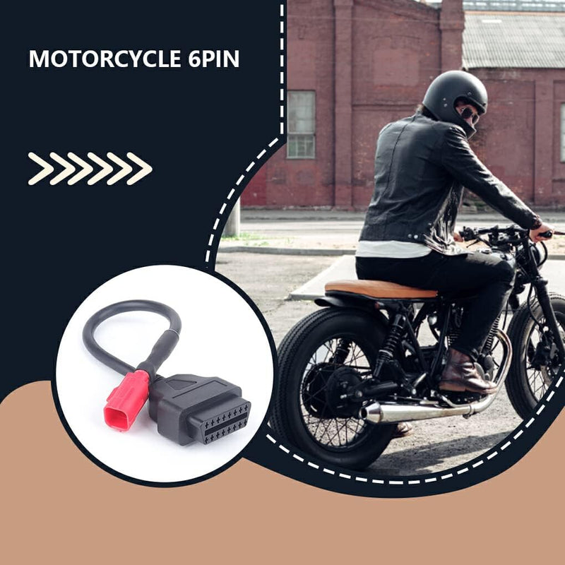 Load image into Gallery viewer, Diagnostic Cable Mini OBD 6 Pin Plastic Repair Tools Tool Accessories Equipment