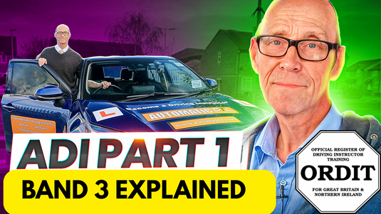 adi band 3 revision course for the adi part 1 theory test, adi part 1 band 3 help and advice for questions and answes and explanations