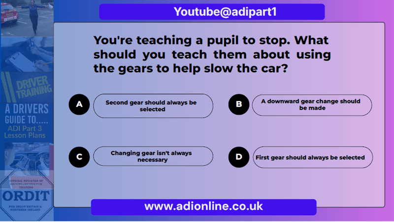 Load image into Gallery viewer, adi theory test band 4
adi theory test practice flashcards