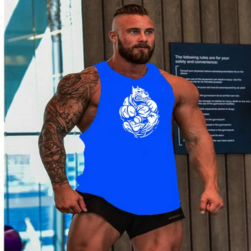 Load image into Gallery viewer, Men'S Vest, Gym Exercise, Sports, Fitness, Bodybuilding