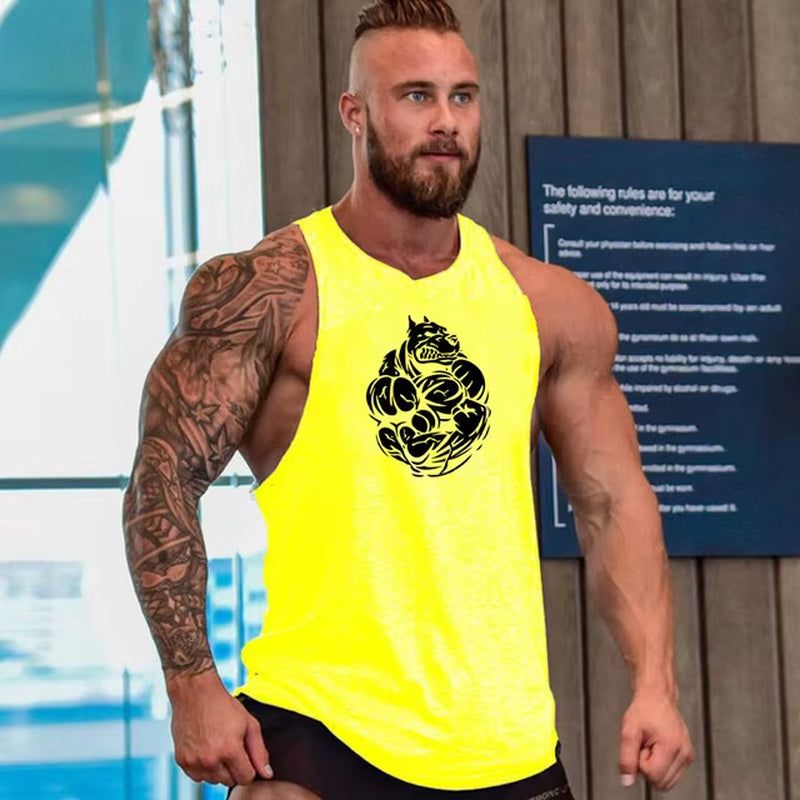 Load image into Gallery viewer, Men'S Vest, Gym Exercise, Sports, Fitness, Bodybuilding