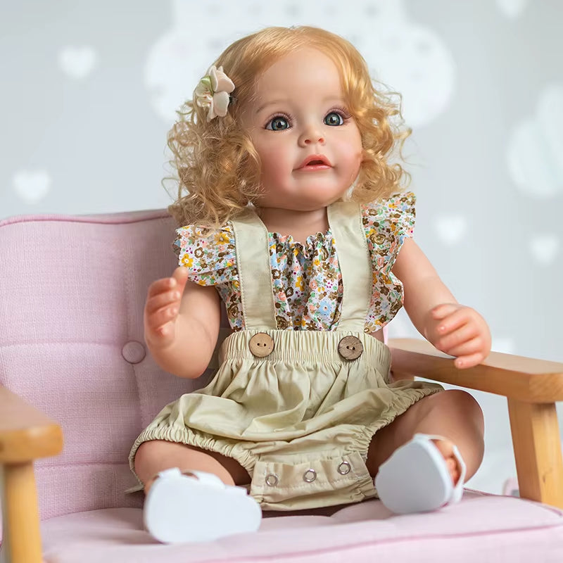 Load image into Gallery viewer,  Body Silicone Reborn Princess Toddler Girl Dolls