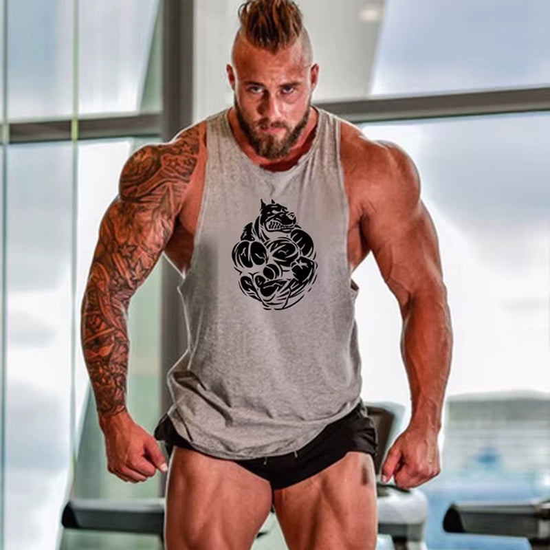 Load image into Gallery viewer, Men'S Vest, Gym Exercise, Sports, Fitness, Bodybuilding