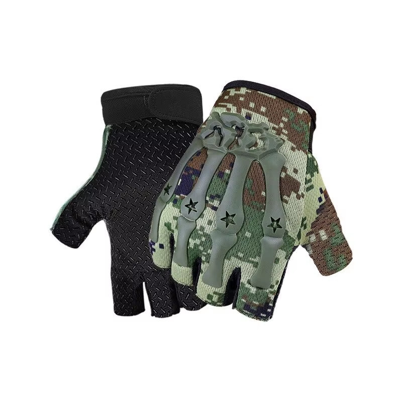 Load image into Gallery viewer, Tactical Riding Fingerless Gloves Non-Slip Half Finger Gloves for Motorcycle Cycling