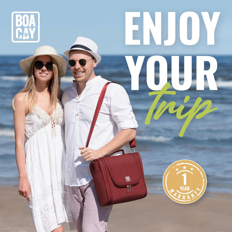 Load image into Gallery viewer, Extra Large Hanging Travel Toiletry Bag for Women & Men