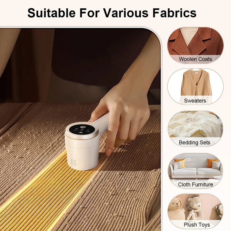Load image into Gallery viewer, Lint Remover for Clothing Electric Pellet Fluff Remover Rechargeable