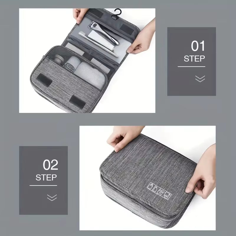 Load image into Gallery viewer, Travel Storage Bag Cosmetics Storage Organizers Large Capacity Makeup Storage