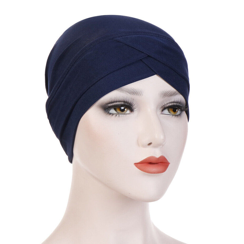 Load image into Gallery viewer, Women Turban Chemo Headwear Cancer Hats Headwrap Stretchy Cap Beanies Sleep Caps