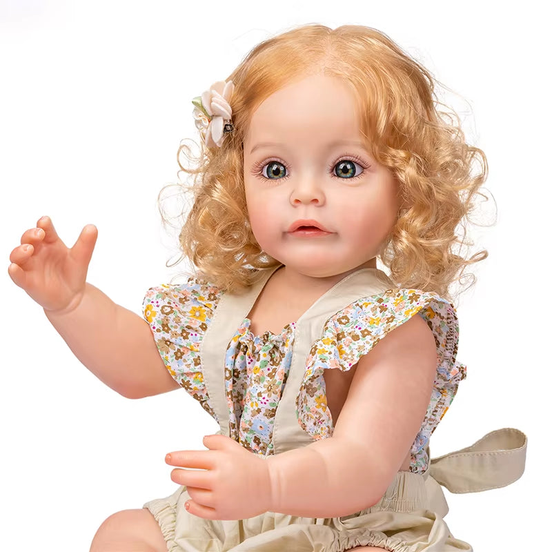 Load image into Gallery viewer,  Body Silicone Reborn Princess Toddler Girl Dolls