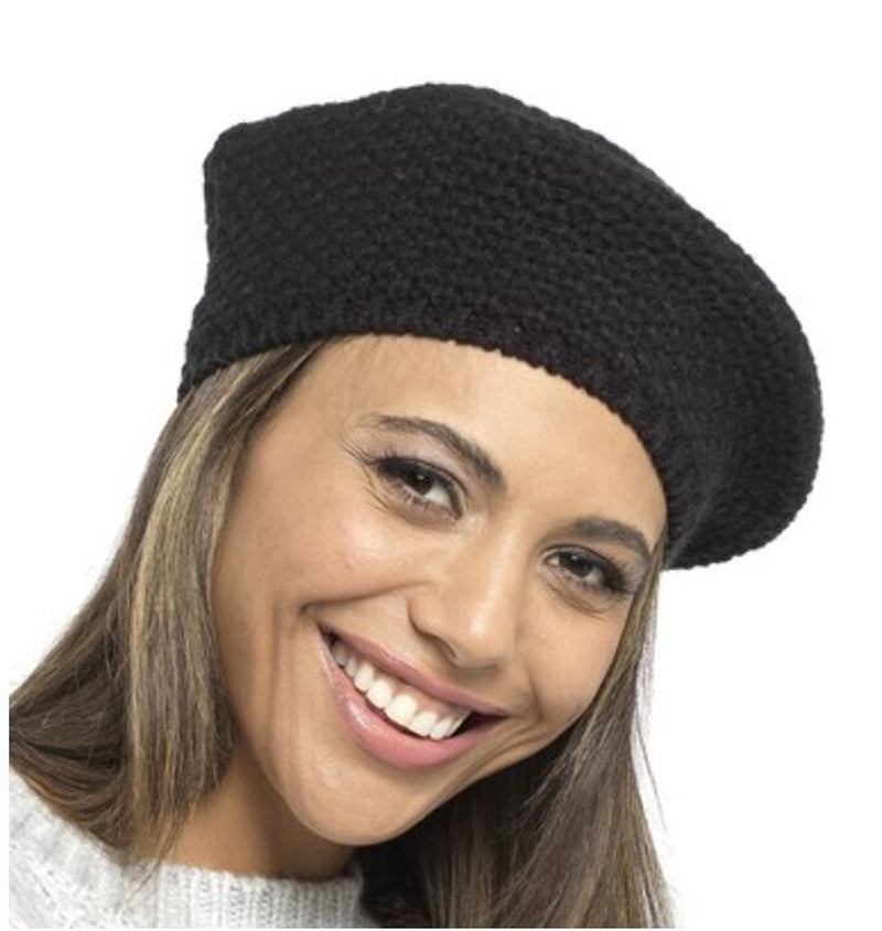 Load image into Gallery viewer, Ladies Knitted Beret Hat Autumn Fashion French Warm Hats Cute Ladies Winter