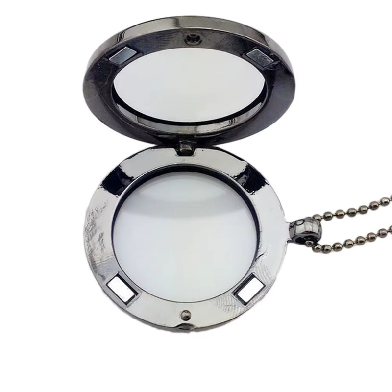 Load image into Gallery viewer, Stainless Steel Circular Locket Pendants for Women Men Openable Photo Frame Glossy Stainless Steel Necklaces