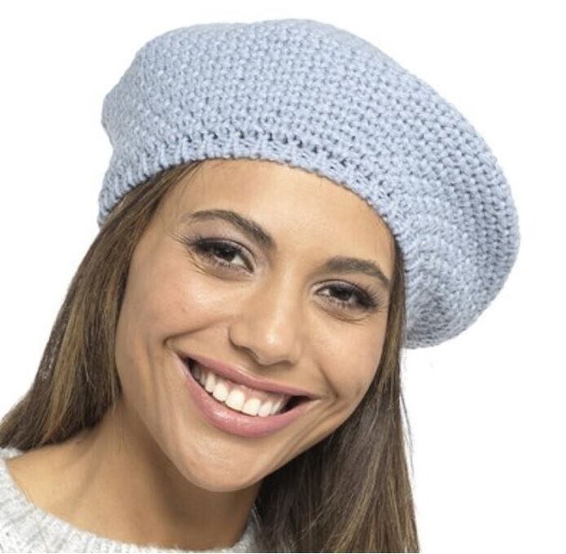 Load image into Gallery viewer, Ladies Knitted Beret Hat Autumn Fashion French Warm Hats Cute Ladies Winter