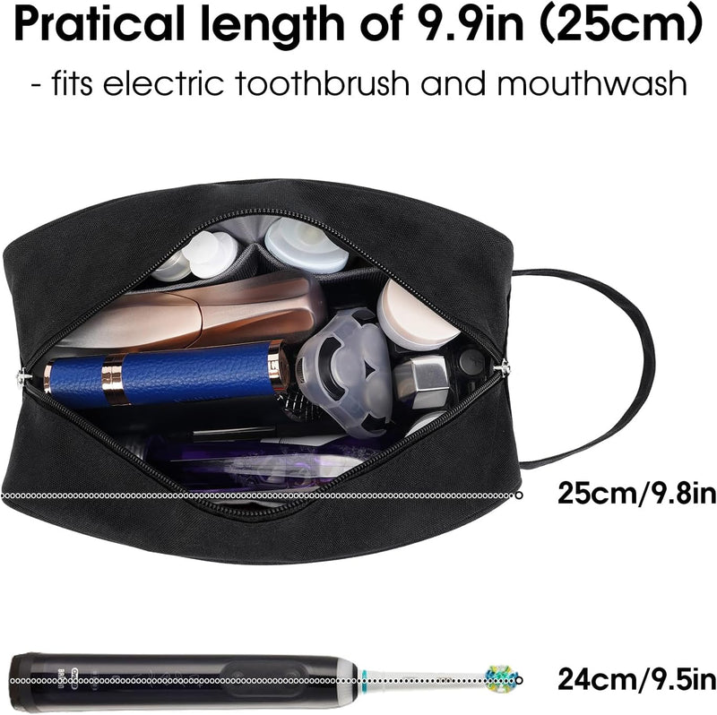 Load image into Gallery viewer, Travel Toiletry Wash Bag for Men and Women Traveling Dopp Kit