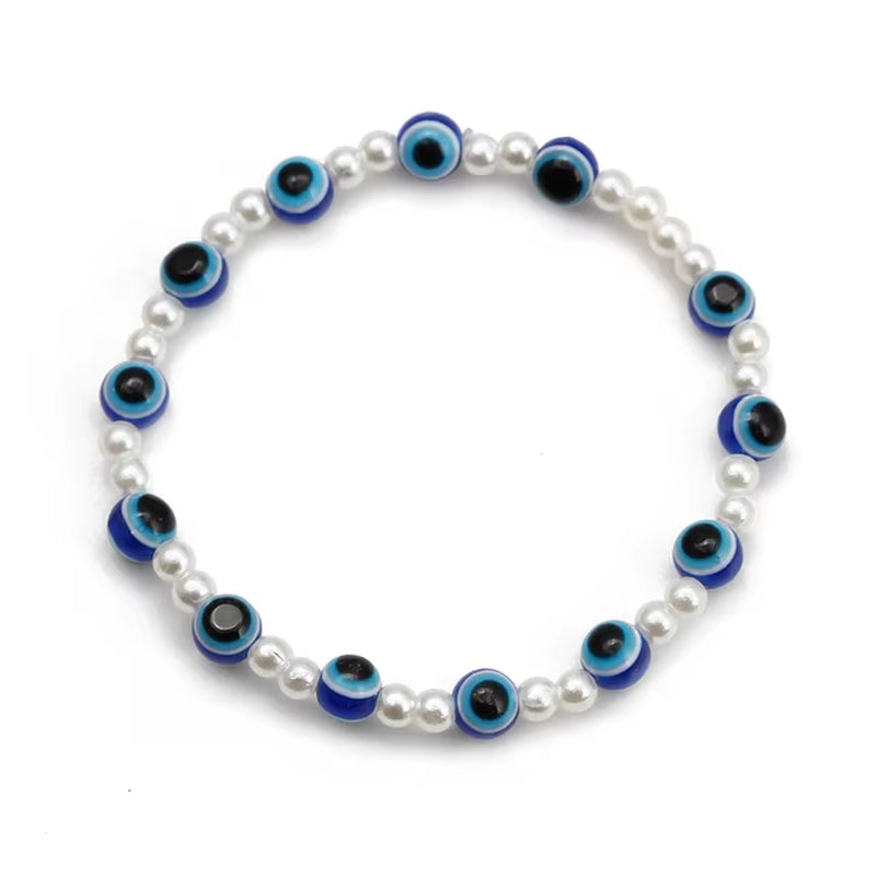 Load image into Gallery viewer, Fatima Hamsa Hand Bracelet Blue Evil Eye Charms Bracelets & Bangles