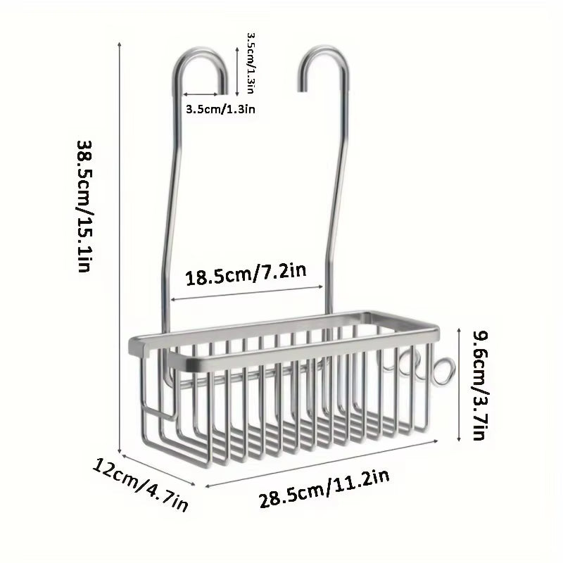 Load image into Gallery viewer, Hanging Shower Caddy Bathroom Storage Rack Bathroom Storage Basket
