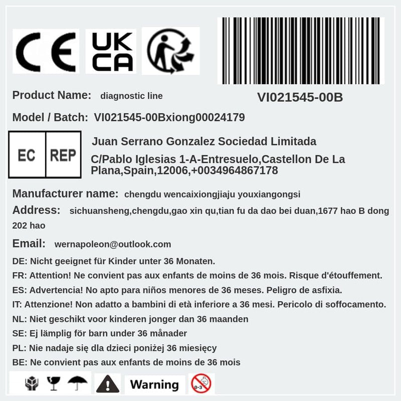 Load image into Gallery viewer, Diagnostic Cable Mini OBD 6 Pin Plastic Repair Tools Tool Accessories Equipment