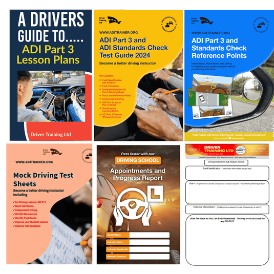 The Complete pack of driving instructor books - 6 Books ADI Part 3