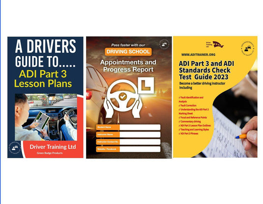 driving instructor books complete set for driving schools & driving instructors