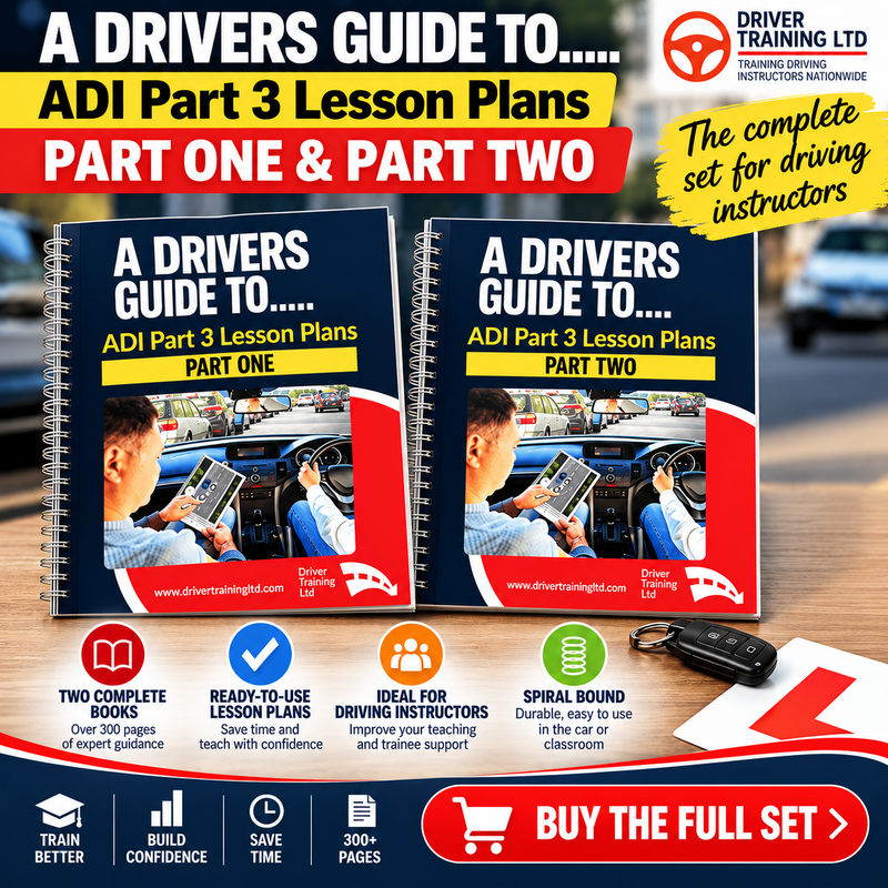Load image into Gallery viewer, The ADI Part 3 diagrams simplify delivery. They offer meticulously crafted visuals for your adi part 3 lesson plans. Use them to improve your teaching skills today. Pass your test with complete confidence.