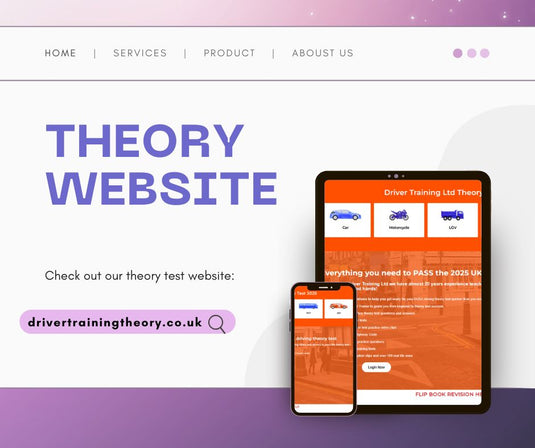 Theory Test 2025 UK Books - The ultimate Bundle for passing your theory test
**PLUS FREE ACCESS FOR 6 MONTHS TO OUR THEORY TEST WEBSITE - www.drivertrainingtheory.co.uk**
Theory test books 2025 uk - Theory test revision at its ultimate
A 3 book pack to help your theory test revision, Pass your theory test first time.
This Ultimate UK Driving Theory Test Books pack contains