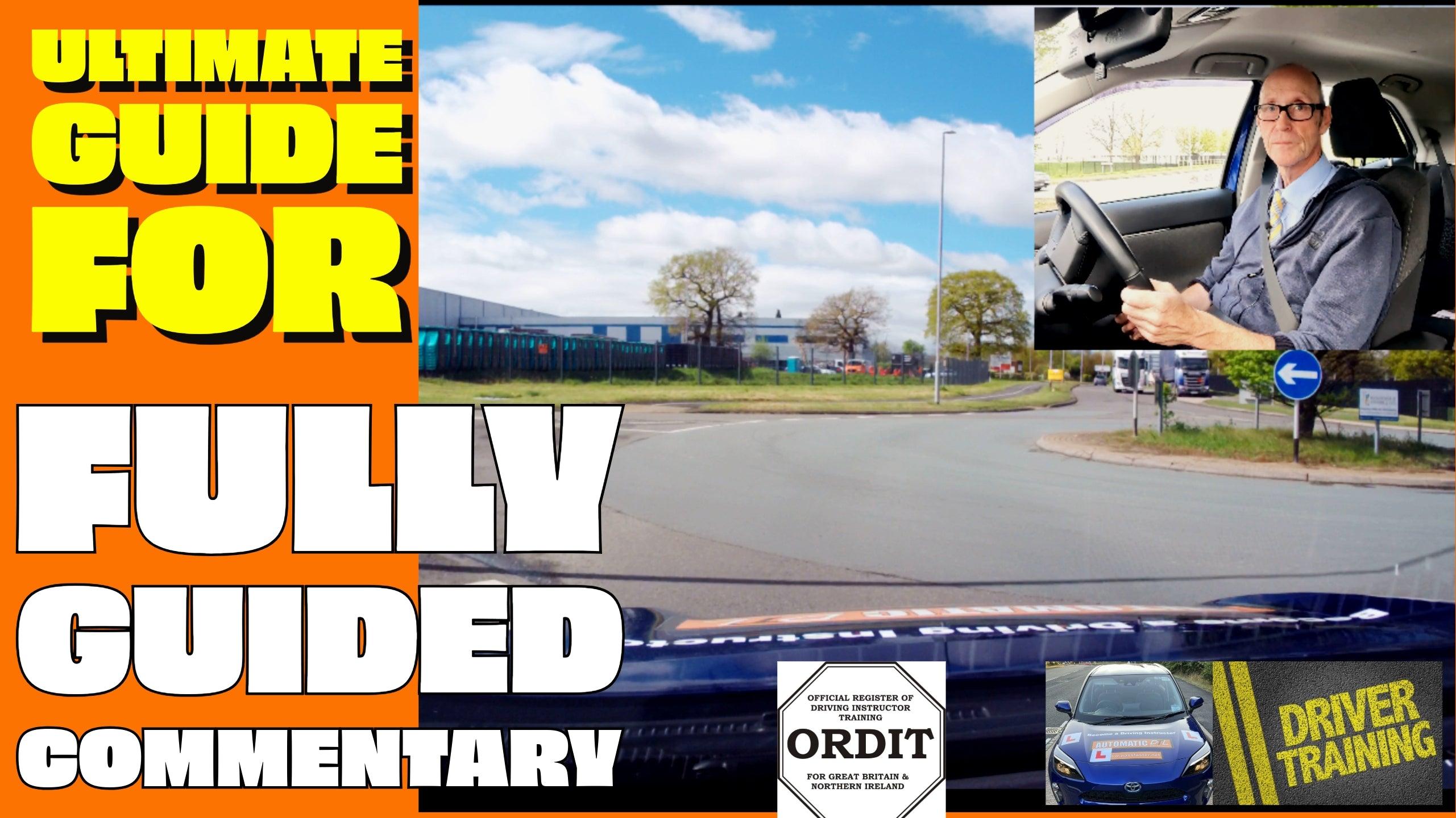 Commentary Driving Examples ADI Part 3 Commentary driving / Fully Guided - What is it? – Driver ...