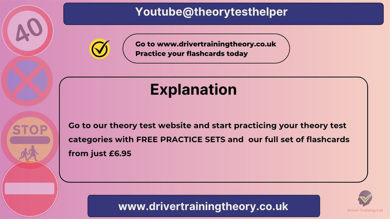 Load image into Gallery viewer, Car Theory Test Flashcards Online Revision
