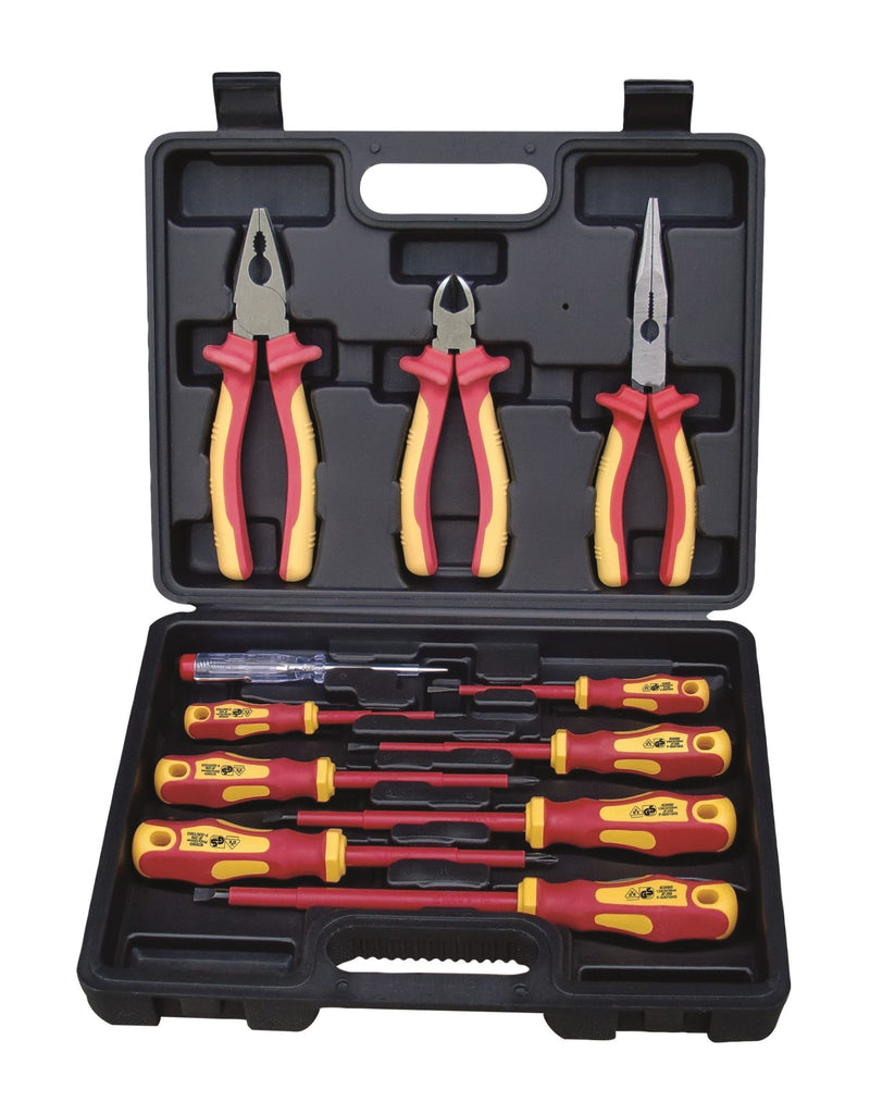 Load image into Gallery viewer, 11 pce VDE Screwdriver &amp; Pliers Set
