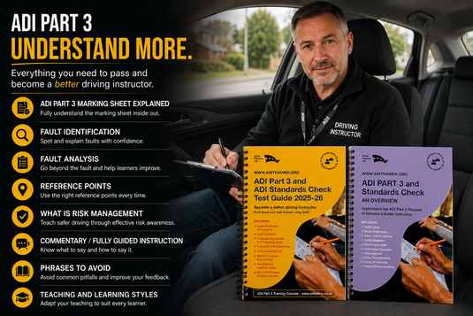 driving instructor book to hlp you understand the adi art 3 marking sheet