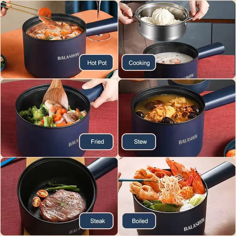 Load image into Gallery viewer, 220V Multifunction Cooker Household Single/Double Layer Hot Pot Electric Rice Cooker Student Dormitory Mini Non-Stick Pan Pots
